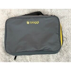 Biaggi ZipSak Gray Yellow Expandable Packing Cube Travel Organizer Bag Ripstop